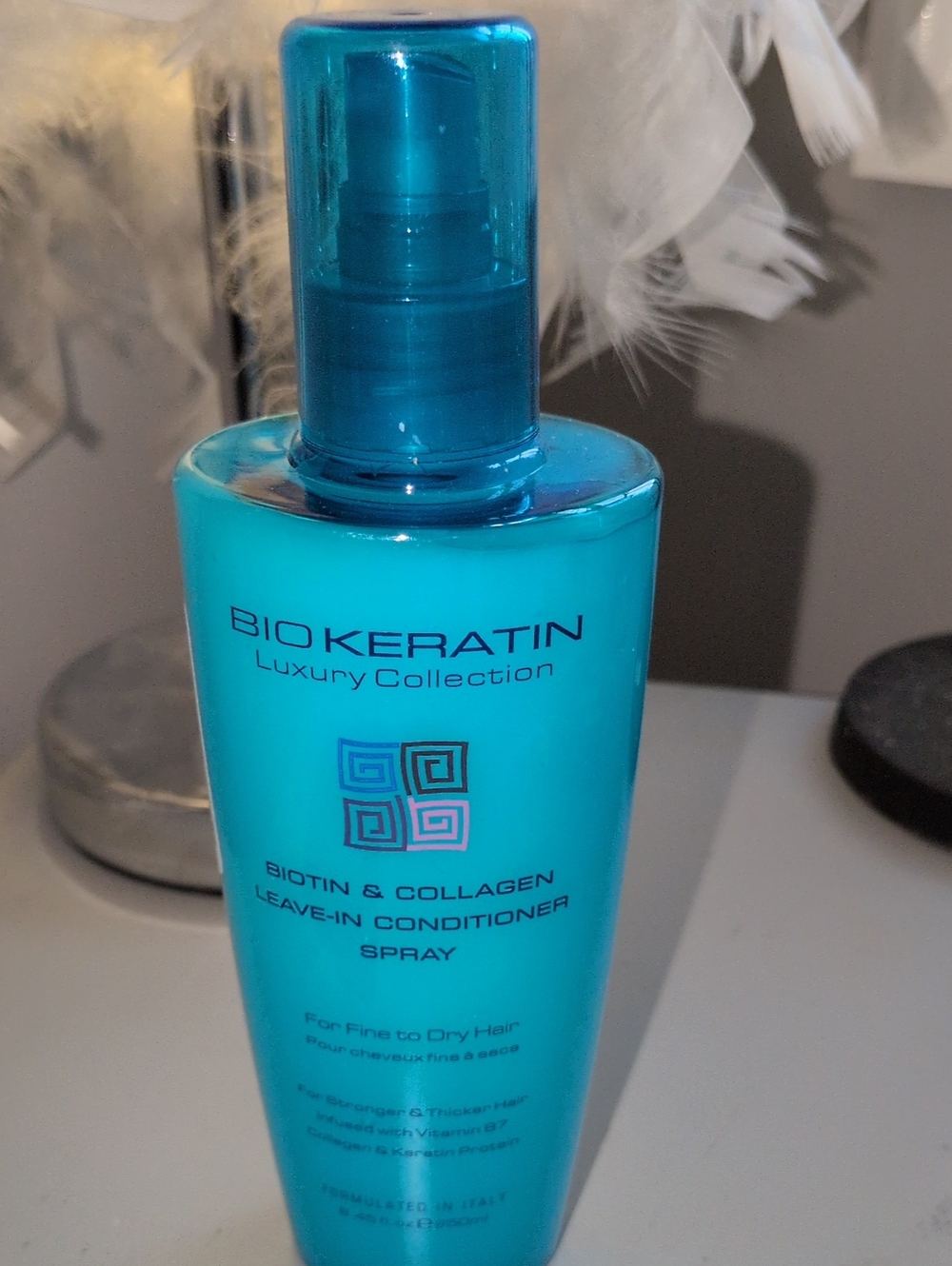 BIO KERATIN  Leave-In Conditioner Spray - Biotin & Collagen